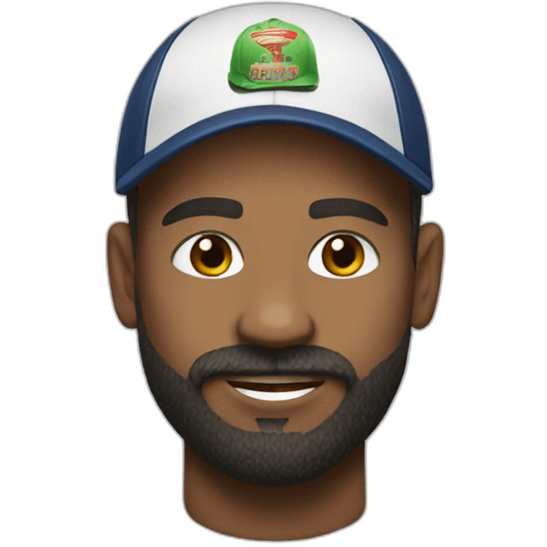 cricketer emoji