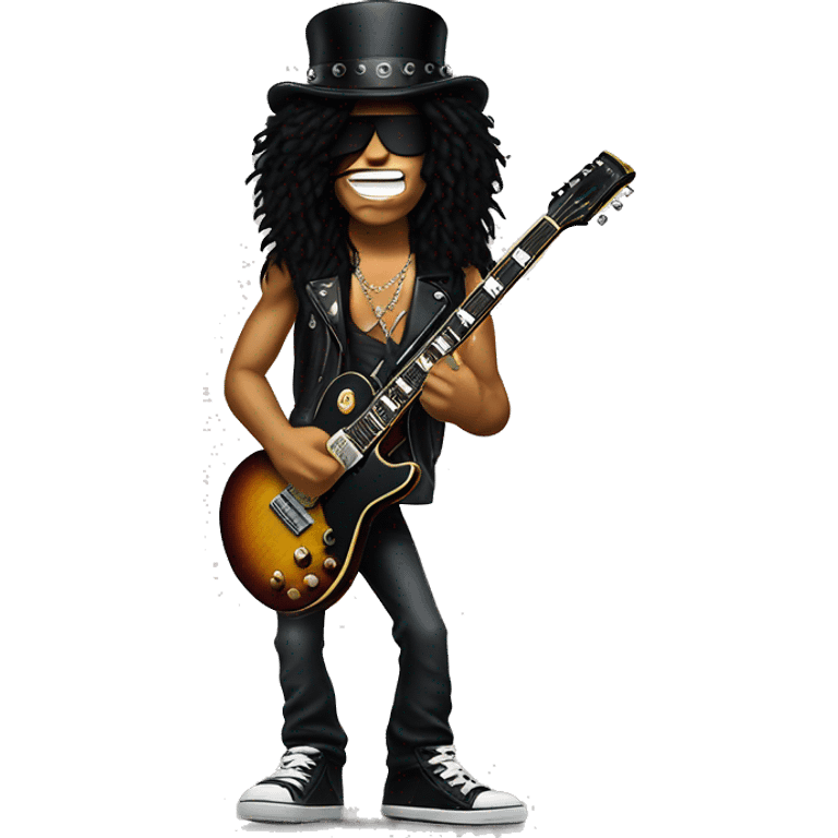 Slash from Guns'N'Roses emoji