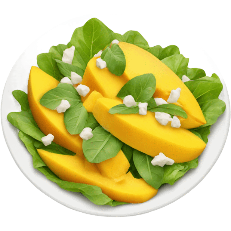 Mango salad emoji