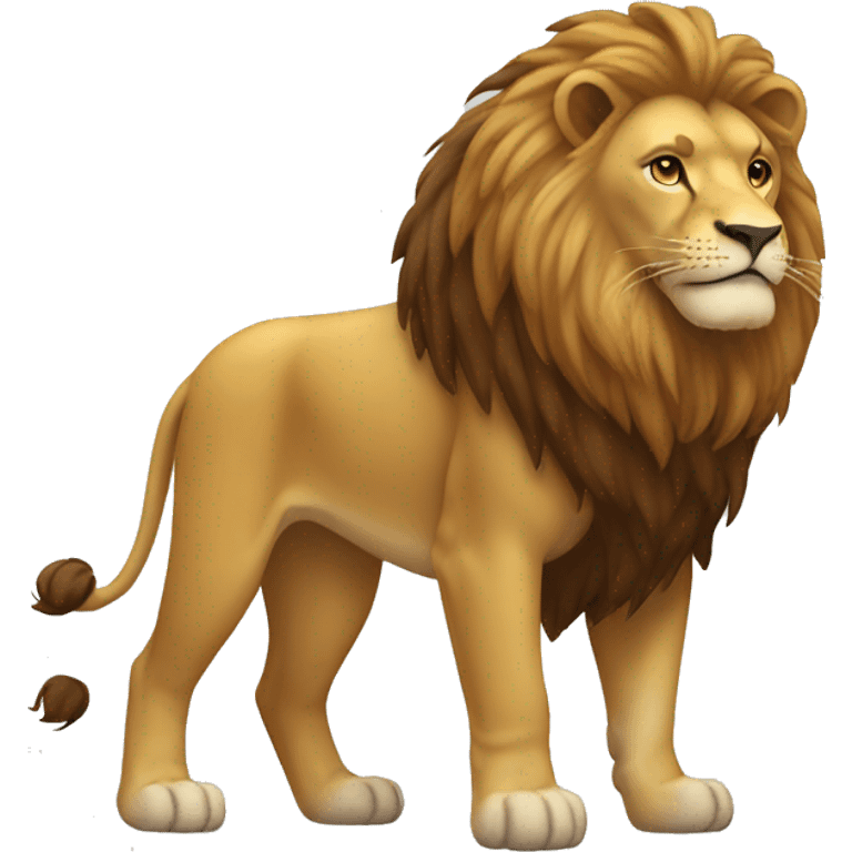 Full-body-lion emoji