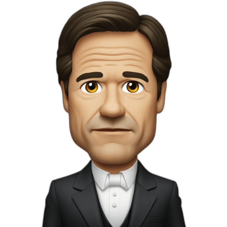 mark rutte as tony montana emoji