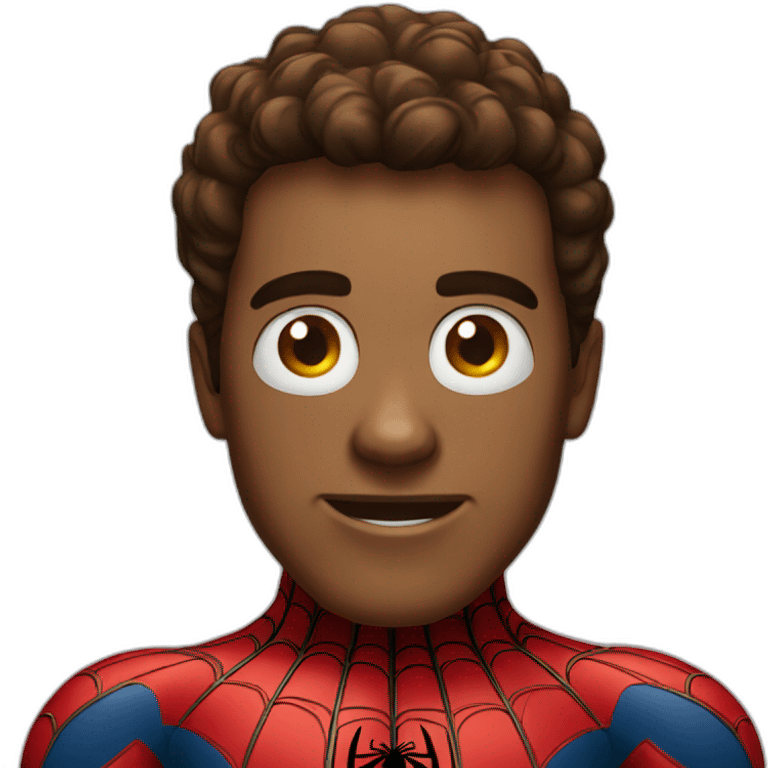 Spiderman emoji