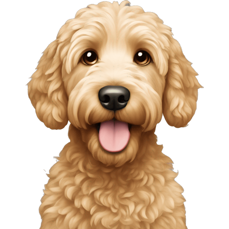 Goldendoodle  emoji