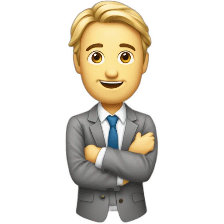 Create an emoji representing Frederic Leydier LinkedIn emoji