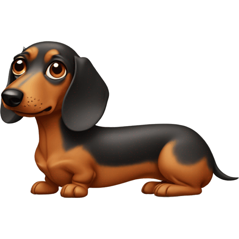 Weiner dog emoji