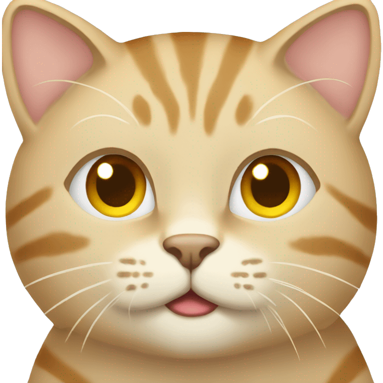 beige Cat emoji  emoji