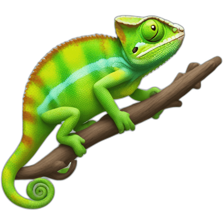 chameleon  emoji