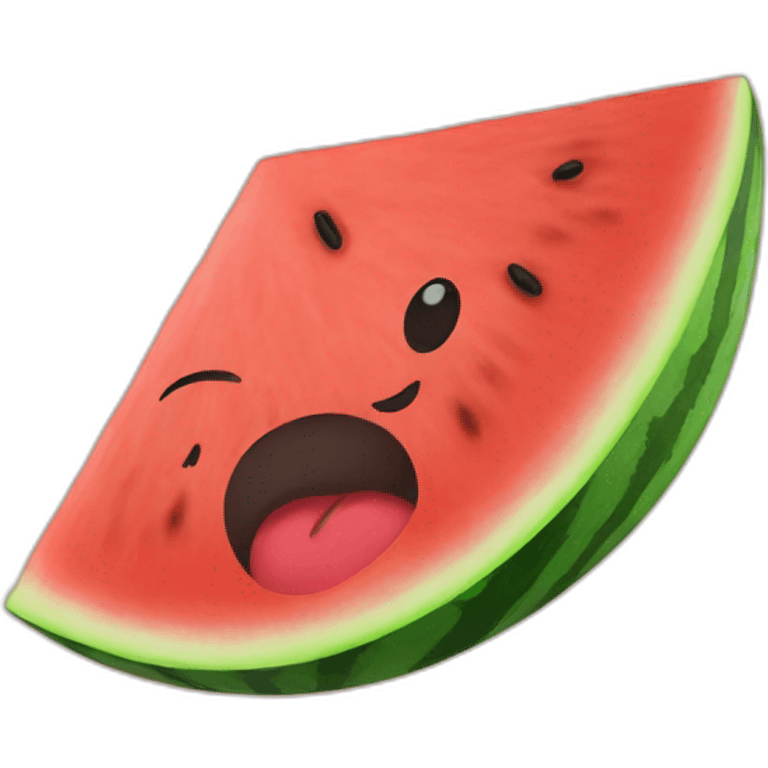 Watermelon emoji