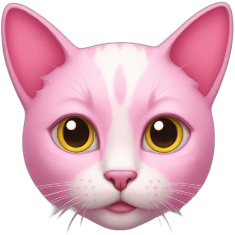 pink cat  emoji