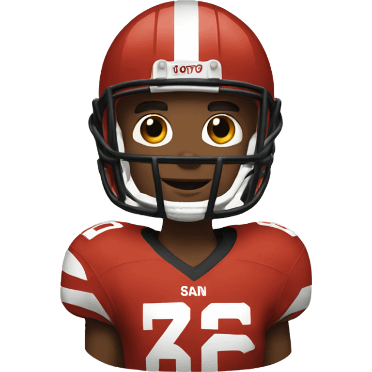 San Francisco football team emoji