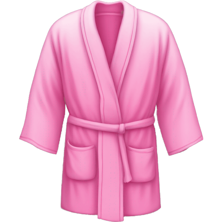 Pink robe emoji