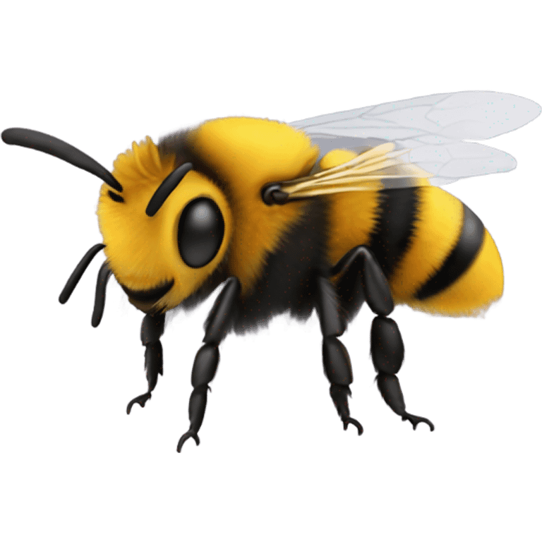 hairy bee pollen emoji