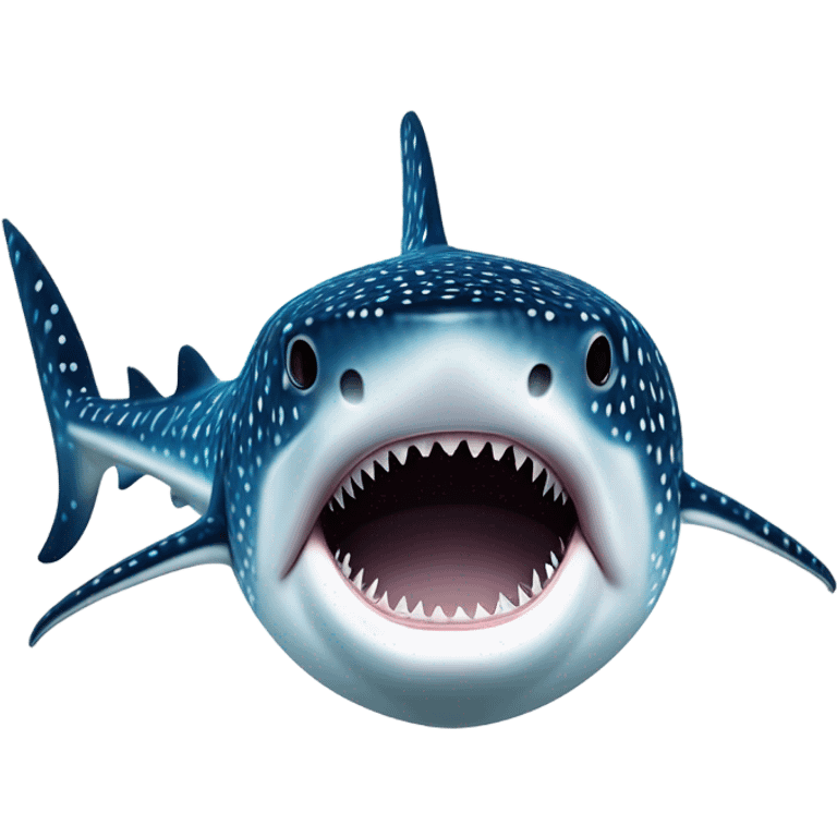 Whale shark emoji