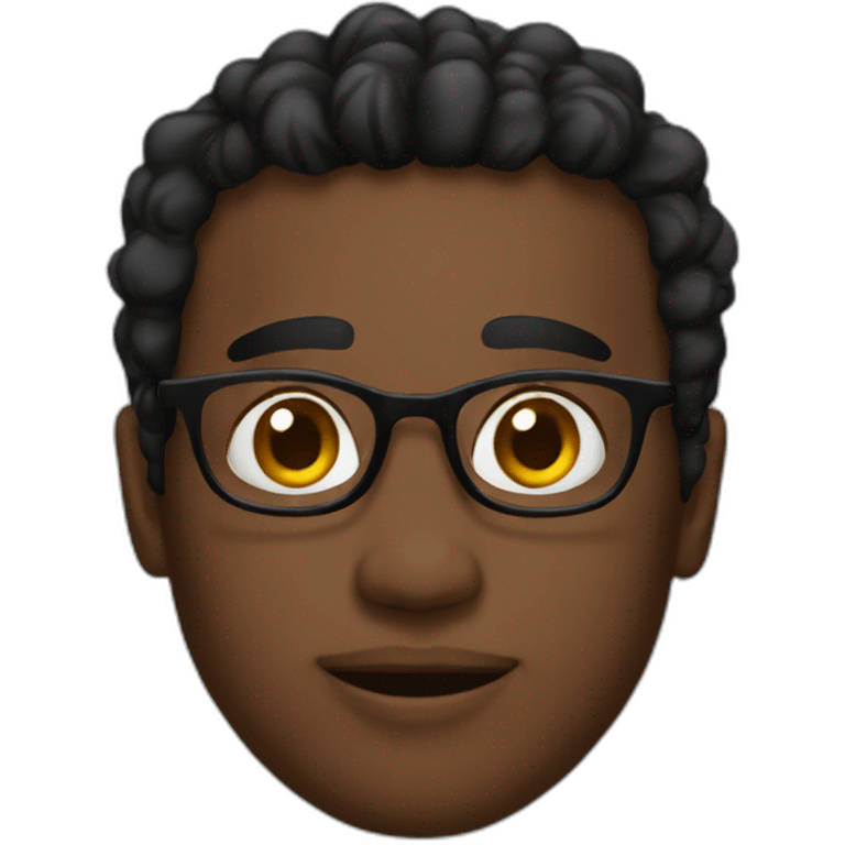 Me im not black emoji