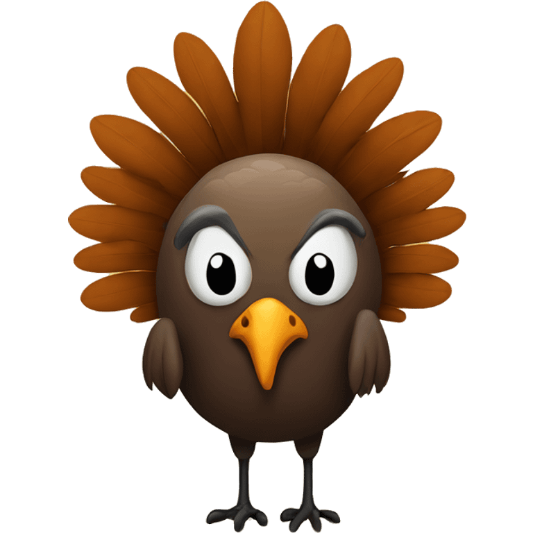 Evil turkey  emoji