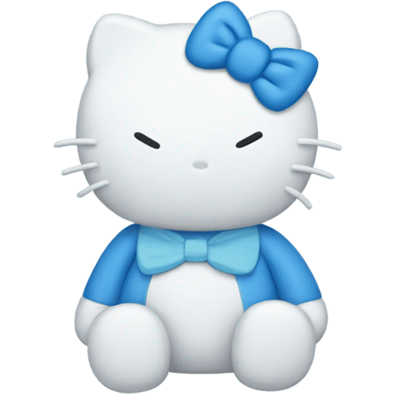 Blue Hello kitty🩵 emoji