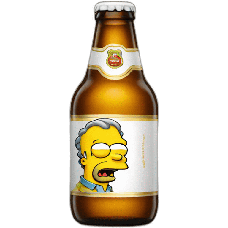 Simpson beer emoji