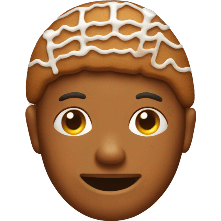 christmas gingerbread  emoji