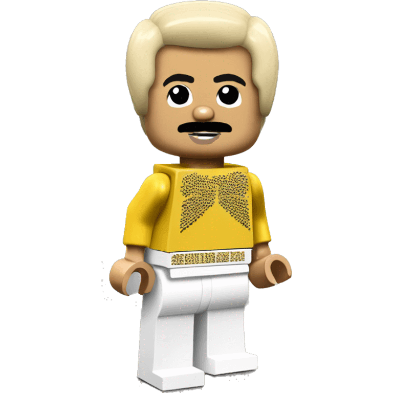 FREDDIE MERCURY lego full body emoji