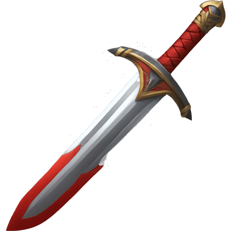 red sword ancient  emoji