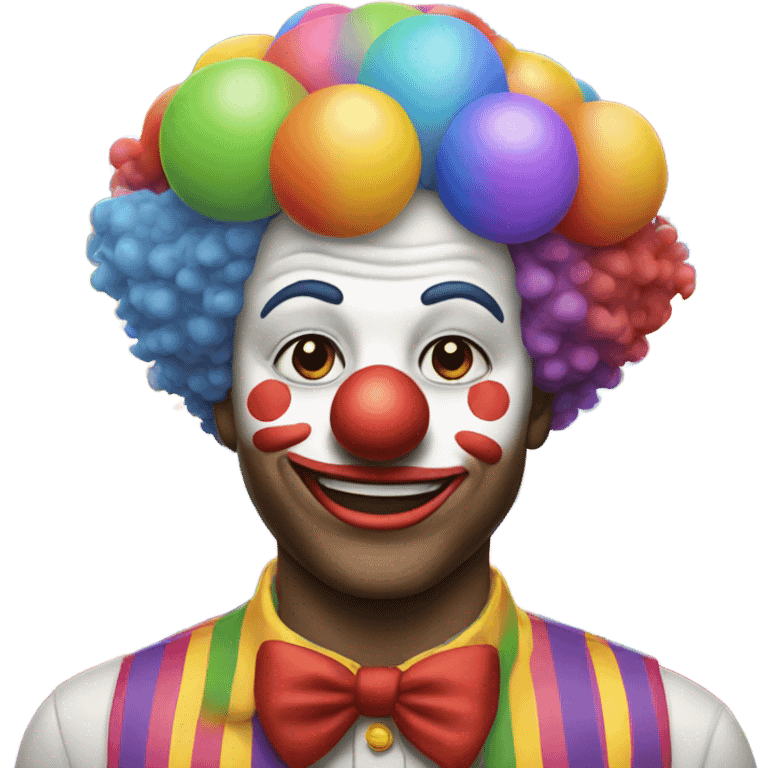 Gay clown emoji