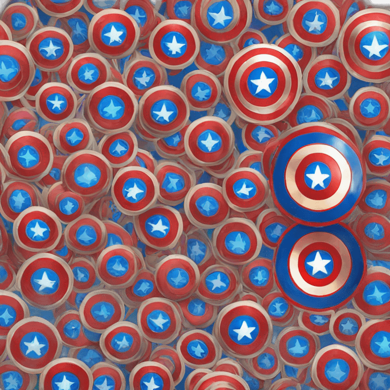 Captain America' Shield  emoji