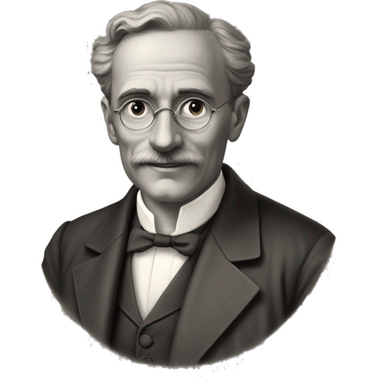 Swiss chemist of the 20th century without beard, mustache or glasses emoji