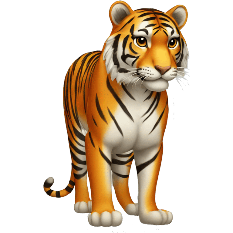 female tiger emoji