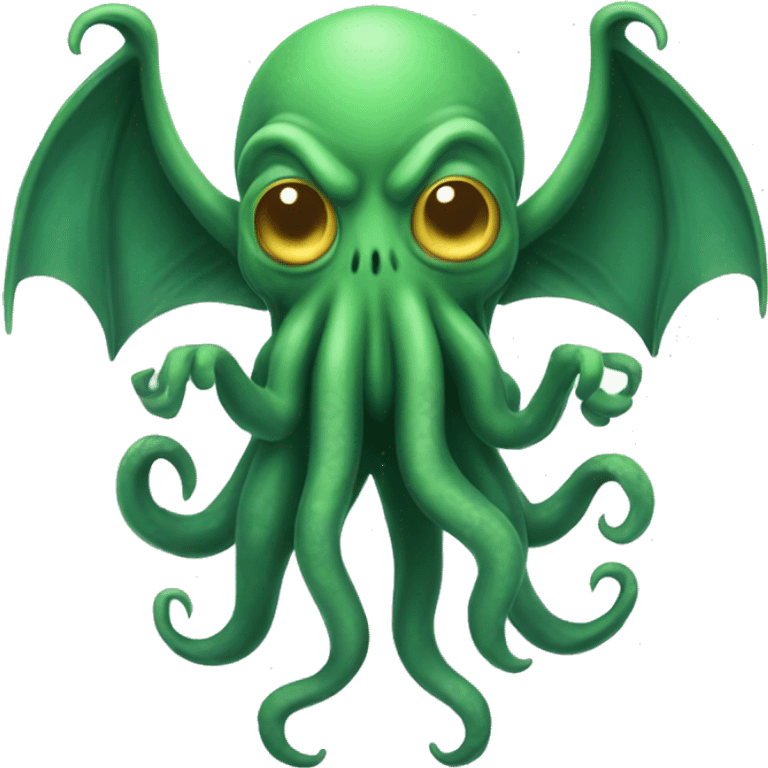 Cthulhu in a T-pose emoji