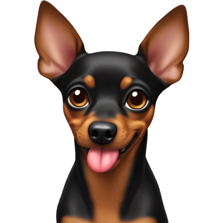 dog-mini-pinscher-tongue emoji