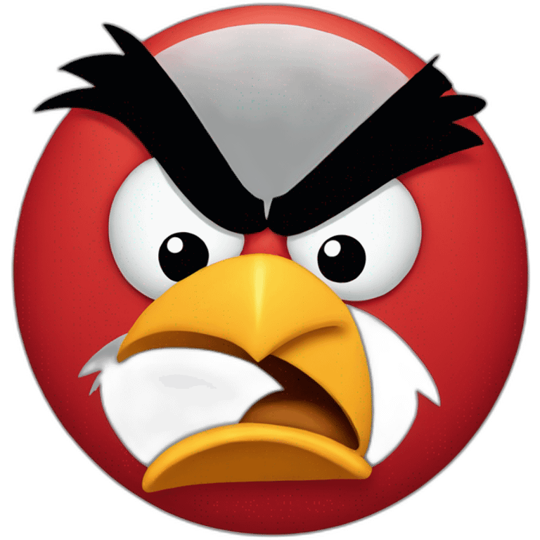 Angry bird emoji emoji