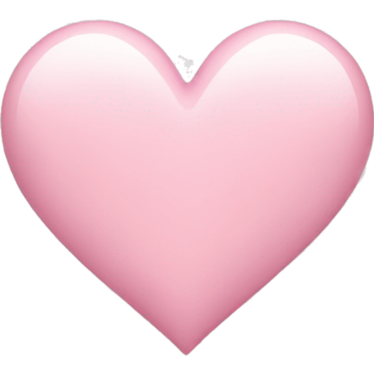 light pink Heart emoji