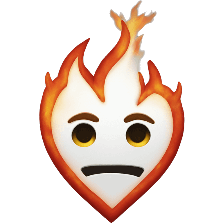 Fire heart  emoji