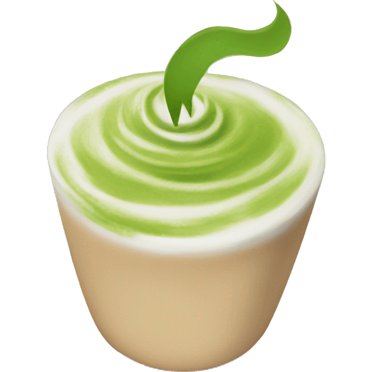 2 Cups of Matcha Latte  emoji