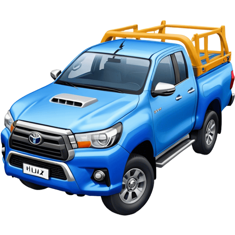 Toyota Hilux - Toyota (Model Year: 2021) (Iconic colour: Blue) emoji