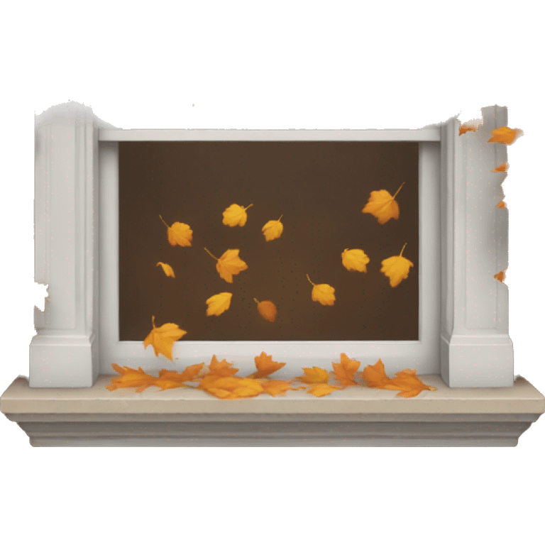 fall window emoji