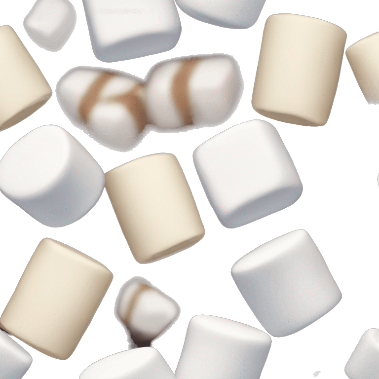 marshmallow plain emoji