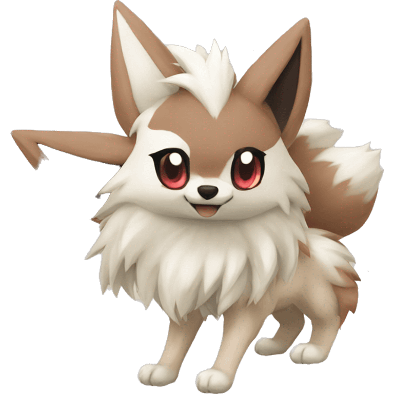 Lycanroc Eevee Zigzagoon Fakémon emoji