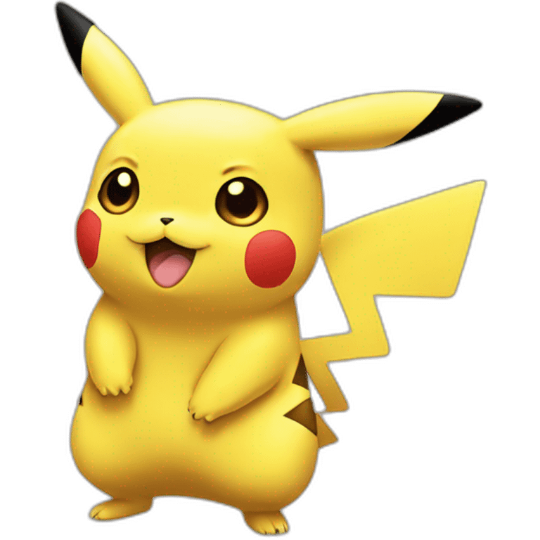 Pikachu big emoji