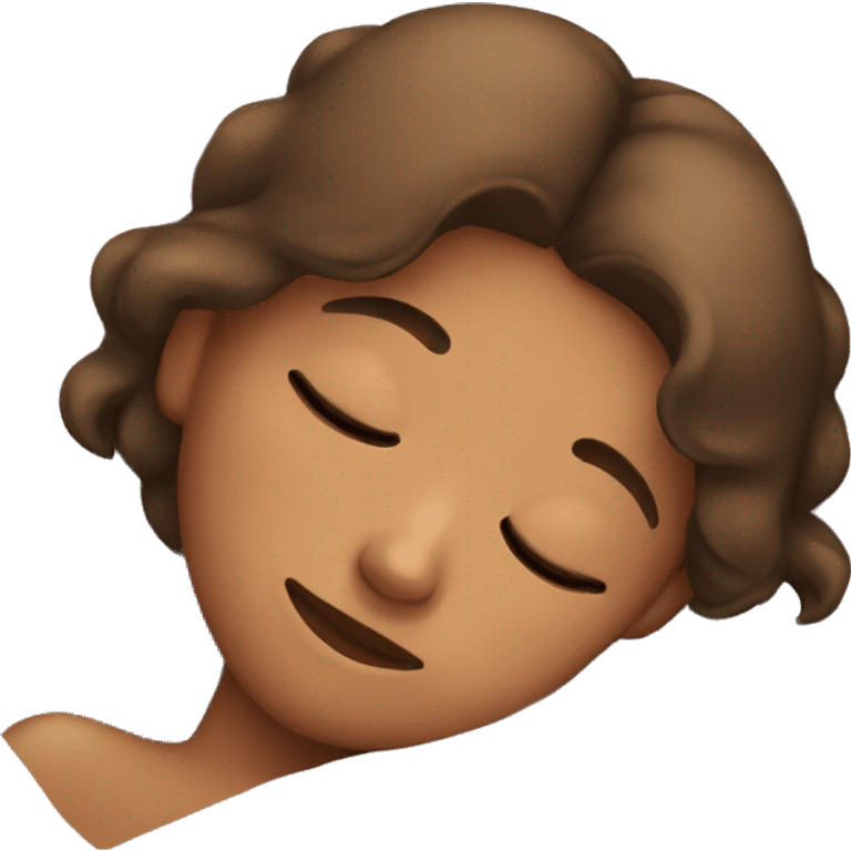 Girl sleeping emoji