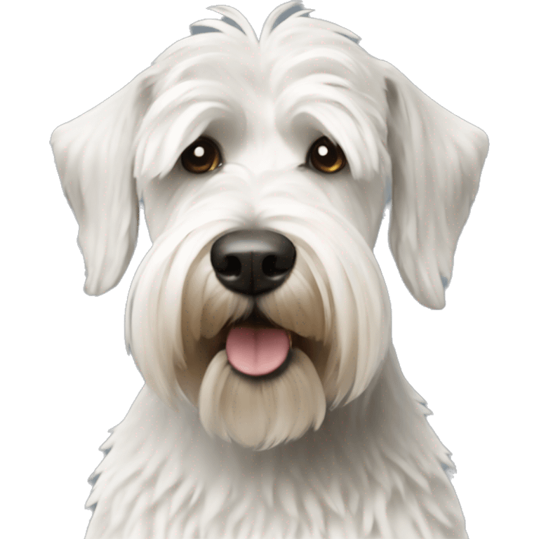 White short haired russian terrier emoji