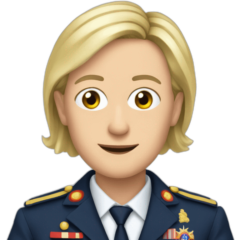 Marine lepen emoji