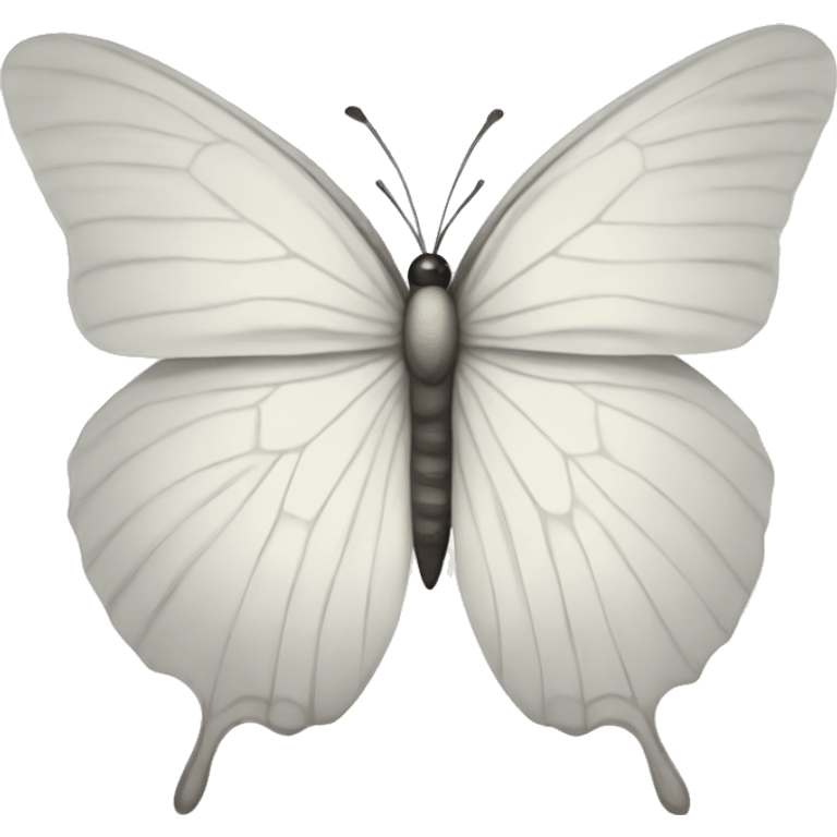 White Butterfly emoji