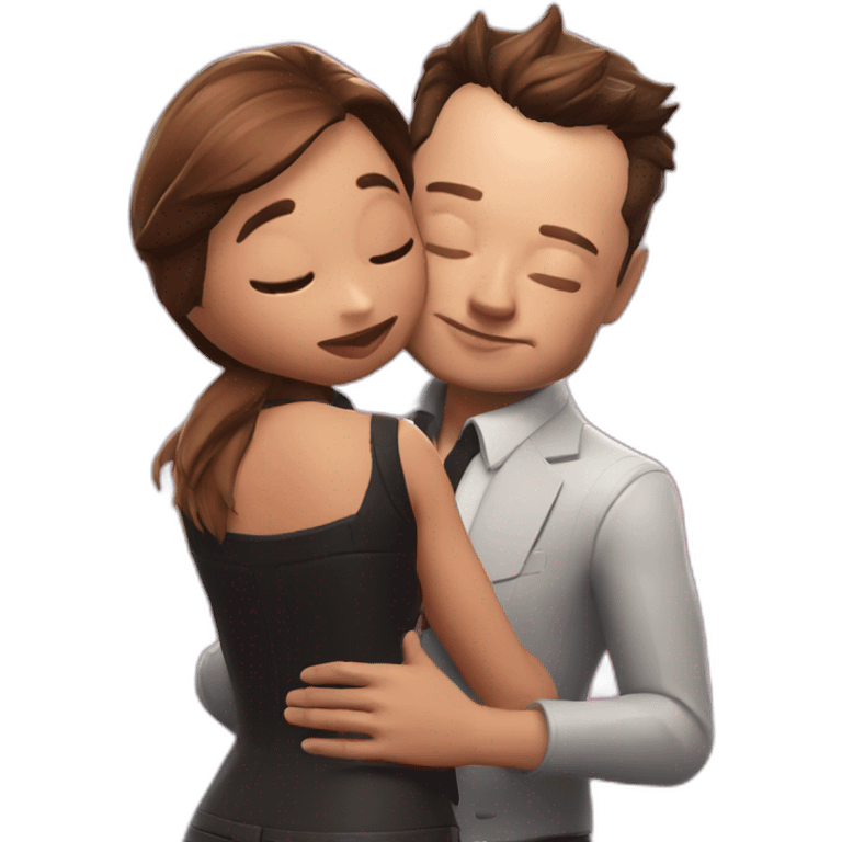 Fortnite skin kissing Elon musk emoji