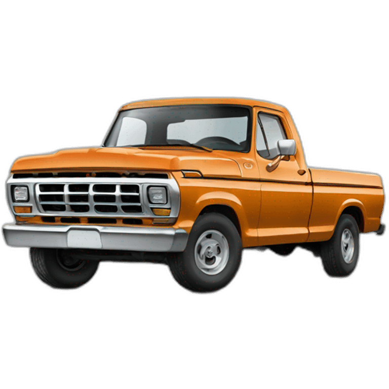 Ford pickup emoji