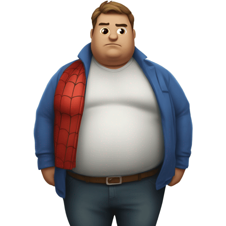 Fat fat fat spiderman emoji