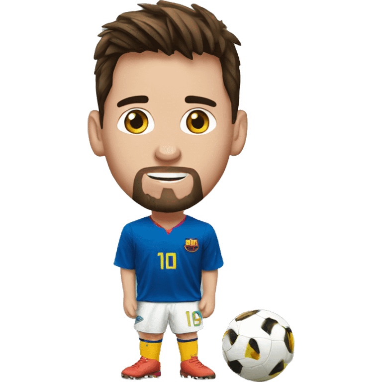 Messi en Afrique  emoji