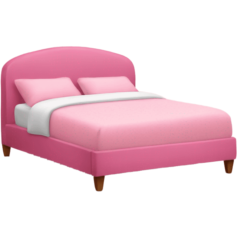 Pink bed emoji