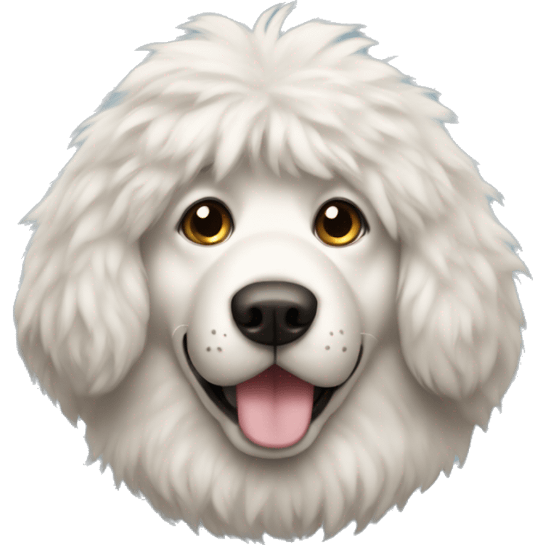 Big fluffy dog emoji