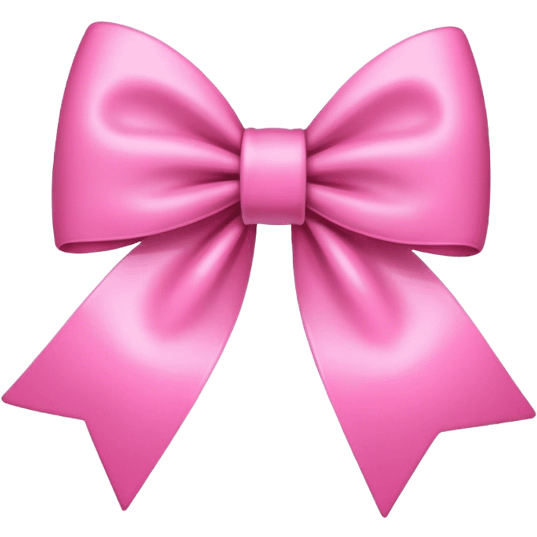 Pink bow emoji